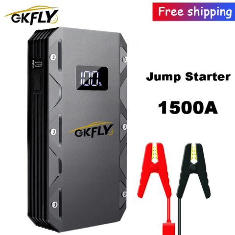 Luxury Jump Starter Diesel Gasoline Car Battery Charger Starting Device Starter For Car 12V Emergency Power Supply Car Booster ► Photo 1/6