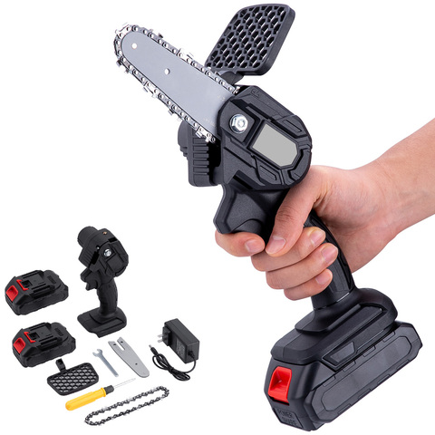 24V Mini Pruning Saw 550W Electric Chainsaws Removable For Fruit Tree Garden Trimming With Lithium Battery One-Handed ► Photo 1/6