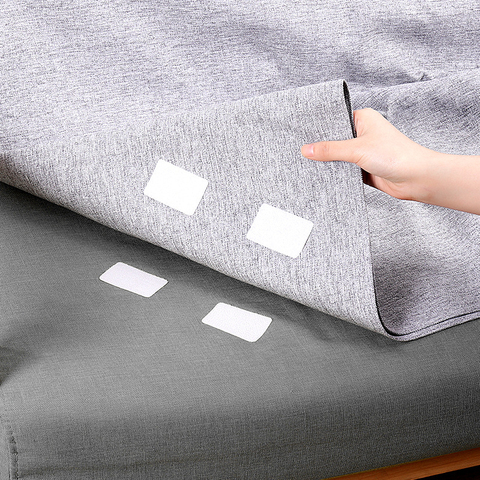 10pcs Double-sided Fixed Velcro Seamless Adhesive Sofa Bed Sheets Rug Table  Cloth Anti-slip Fixed Anchor Buckle Home Necessary - Price history & Review, AliExpress Seller - Life Dropshipping Store