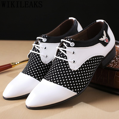 Formal Shoes Designer Versi Italian Luxury Brand Wedding Shoes Mens Pointed Toe Dress Shoes Man Leather Oxford Shoes For Men ► Photo 1/6