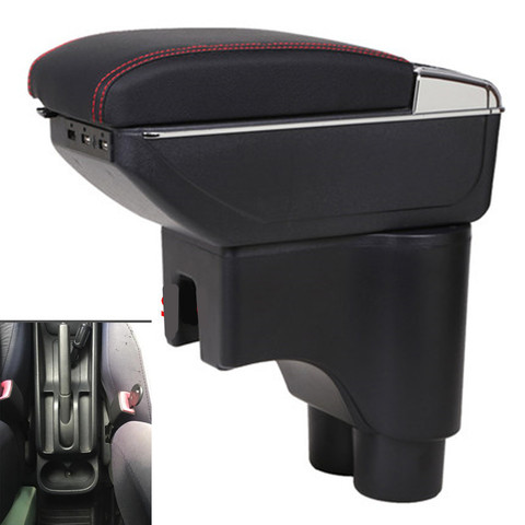 For Daihatsu Terios 2 armrest box USB Charging heighten Double layer central Store content cup holder ashtray accessories ► Photo 1/6