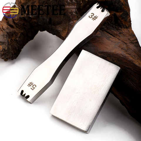 Meetee 1set 3# 5# Steel Alloy Zipper Tooth Removal Tool Code Loading Zip ToothRemoval Pliers DIY Manual Leather Tools Accessory ► Photo 1/6