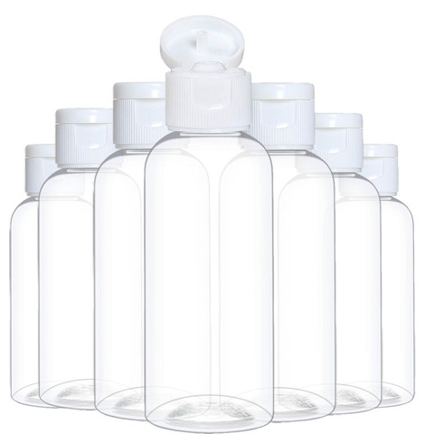 20Pcs 10/30/50/60/100ml Plastic Shampoo Bottles Empty Vail for Travel Container Cosmetics Lotion ► Photo 1/6