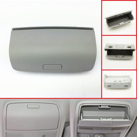 Car Interior Roof Sunglasses Storage Box sun glasses Case Spectacles Holder For VW Passat B6 Golf 5 MK5 6 MK6 Tiguan Superb Yeti ► Photo 1/5