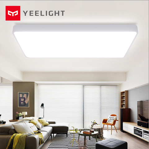 Yeelight Smart Ceiling Pro Light Square LED 96x64cm Plus lamp Voice / Smart home APP Control for Bedroom Living Room ► Photo 1/6