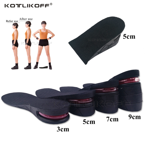 Eight Increase Insole Height Invisible Lift Adjustable Heel