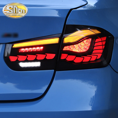 Car LED Tail Light Taillight For BMW F30 F80 316i 318i 320i 330i Rear Fog Lamp + Brake Lamp + Reverse + Dynamic Turn Signal ► Photo 1/6