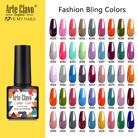 Arte Clavo Luxury Color Nail Gel 8ml Gel Nail Polish Soak Off UV LED Long Lasting Nail Gel Varnishes Good Price Super Gel Polish ► Photo 1/6