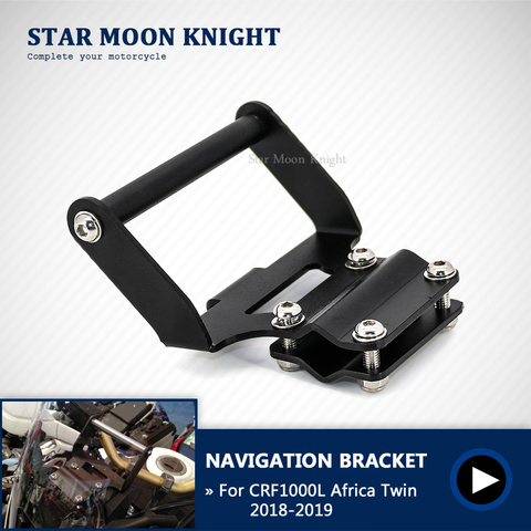 Motorcycle Stand Holder Phone Mobile Phone GPS Navigation Plate Bracket For Honda Africa Twin CRF1000L 2022-2022 CRF 1000 L ► Photo 1/6