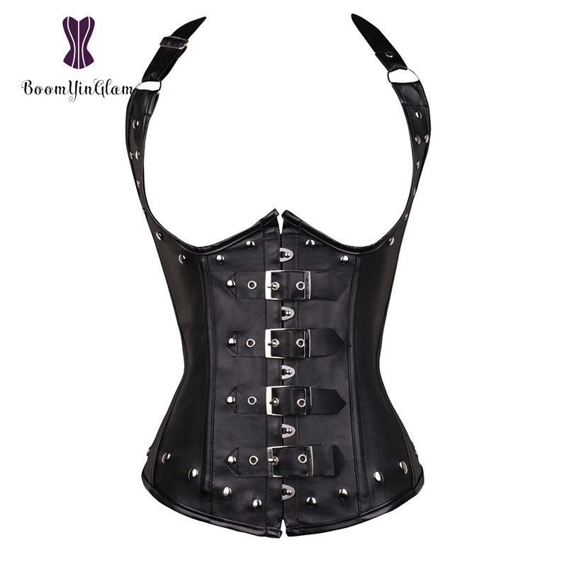 X New Steampunk Steel Boned Lace Up Back Sexy Body Bustier