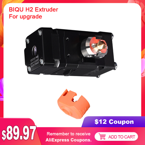 BIQU H2 Extruder Dual Drive Gear Extrusion Direct Hotend Kit 24V PTFE VS BMG Titan MK8 Extruder For BX Ender3 V2 PRO 3D Printer ► Photo 1/6