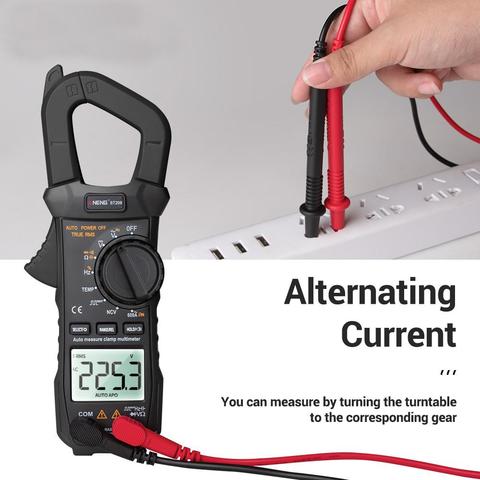 ANENG ST209 Digital Clamp Meter Multimeter 6000counts True RMS Mini Amp DC/AC Clamp Meters voltmeter 400v Automatic Range ► Photo 1/6