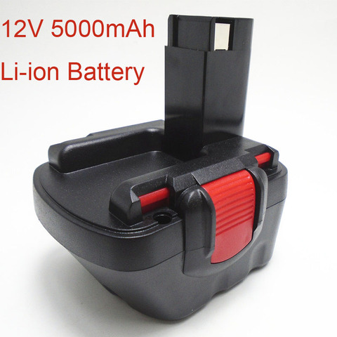 12V 5.0Ah Li-ion Rechargeable Battery for Bosch cordless Electric drill screwdriver BAT139 BAT043 BAT045 BAT046 BAT049 BAT120 ► Photo 1/5
