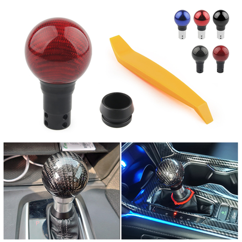 Automatic Car Gearbox Handles Gear Shift Knob Stick Lever Head for Accord、Civic、Fit、BMW、Audi、VW、Mitsubishi  as ► Photo 1/6