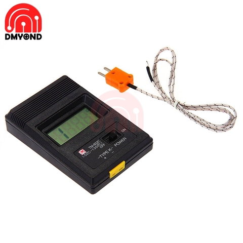 Digital LCD K Type Thermometer Temperature Single Input Pro Thermocouple Probe Detector Sensor Reader Meter ► Photo 1/4