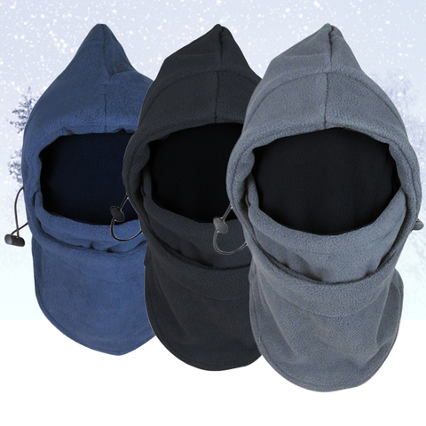 Winter warm  New Arrival Face Mask Thermal Fleece Balaclava Hood Swat Bike wind-proof and sand-proof Stopper Hats Caps ► Photo 1/6