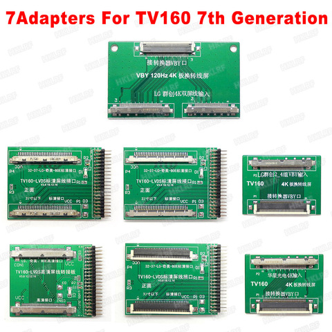 2022 TV160 6th Generation+ 43 in 1 Chip repair tools Full HD Display LVDS Turn VGA LED/LCD TV Motherboard Tester Tools Converter ► Photo 1/6