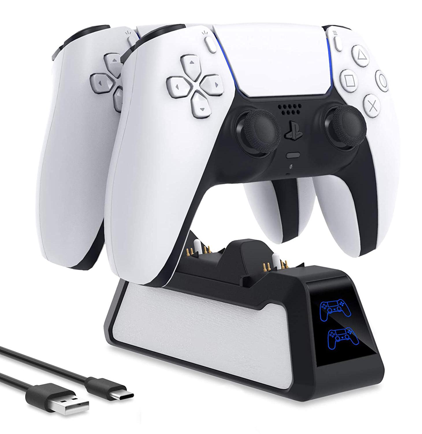 Price History Review On Ps5 Controller Charger Usb Port Dualsense Fast Charging Dock Station With Led Indicator For Charge Up 2 Ps5 Wireless Controllers Aliexpress Seller Shop Store Alitools Io