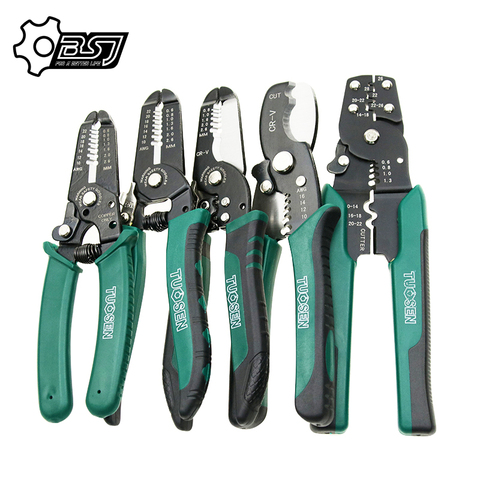 Cable Wire Stripper Crimping Plier Crimper Tools Plier Hand Tools Wire Stripper Multifuction Crimper Pliers Wire ► Photo 1/6