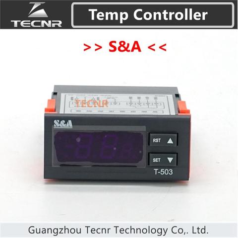 S&A Temperature Controller Display T-503 T-504 T-506 for industry water cool chiller CW3000 CW5000 CW5200 ► Photo 1/6