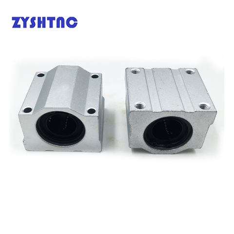 4pcs/lot SC8UU SCS6UU SCS10UU SCS12UU SCS16UU SCS8LUU SCS10LUU SCS20UU  Linear Ball Bearing Block CNC Router 3D printer parts ► Photo 1/1