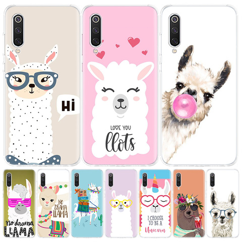 Lama Llama Alpacas Phone Case for Xiaomi Redmi Note 9 8 7 8A 7 7A 6A S2 K20 K30 8T 9S MI 9 8 CC9 F1 Pro Fashion Cover Capa ► Photo 1/6