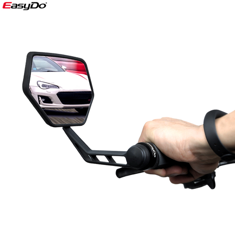 EasyDo 1 Pair Bicycle Rear View Mirror Bike Cycling Wide Range Back Sight Reflector Adjustable Left Right Mirrors ► Photo 1/6