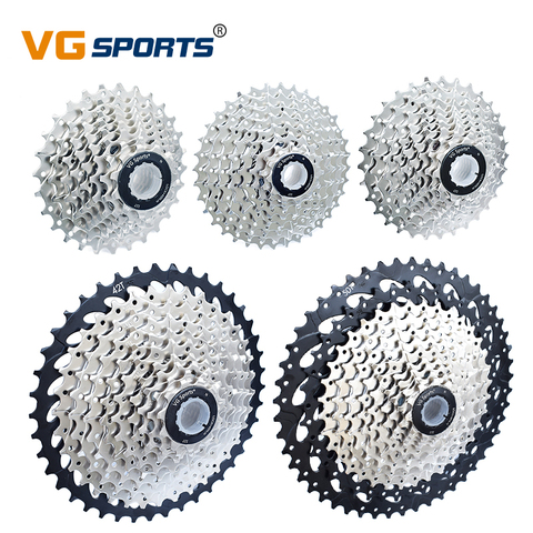 VG sports bicycle Cassette 8 9 10 11 speed Mountain Bike MTB Cassette Sprocket 32T 36T 40T 42T 50T Wearable Bicycle Freewheel ► Photo 1/6