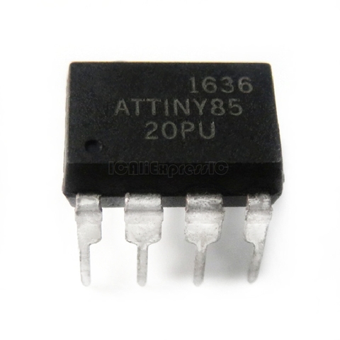 2pcs/lot ATTINY85-20PU DIP-8 ATTINY85 DIP8 85-20PU ATTINY85-20 DIP In Stock ► Photo 1/1