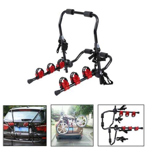 Universal Folding 3 Bicycles Carrier Auto Rack Car Rack Bike Of Rear Cars ► Photo 1/6