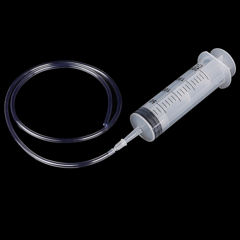 1PCS 200ml Large Capacity Syringe Reusable Pump Oil Measuring With 1m Silicone Tube Hot ► Photo 1/6