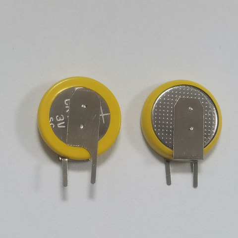 5PCS/LOT CR1225 1225 3V button battery vertical welding pin 2 pins. CR1225 Right knife ► Photo 1/1