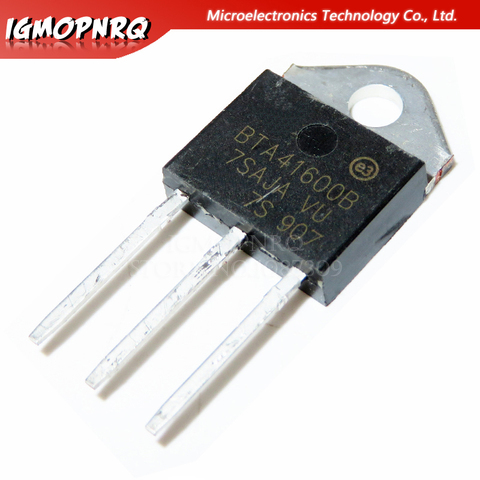 10pcs BTA41-600B BTA41600B BTA41 BTA41-600B Triacs 40 Amp 600 Volt TO-3P new original ► Photo 1/1