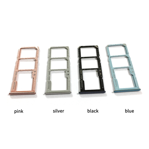 Sim Tray Holder For Samsung Galaxy A51 A515F / A71 A715F SIM Card Tray Slot Holder Adapter Socket Repair Parts ► Photo 1/1