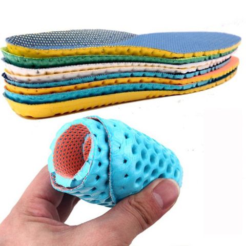 1 Pair Unisex Deodorant Shoes Insoles Orthopedic Memory Foam Sport Arch Support Insert Women Men Summer Breathable Soles Pad ► Photo 1/6