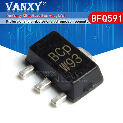 10pcs BFQ591 RF SOT89 BCp transistor (BJT) SOT-89 ► Photo 1/2