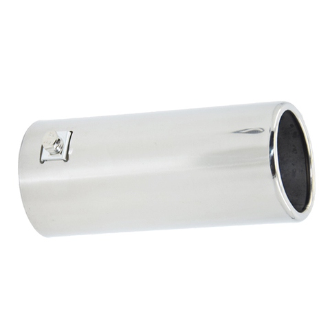 Universal 64mm Stainless Steel Auto Car Tail Exhaust Tip Round Muffler Pipe ► Photo 1/6