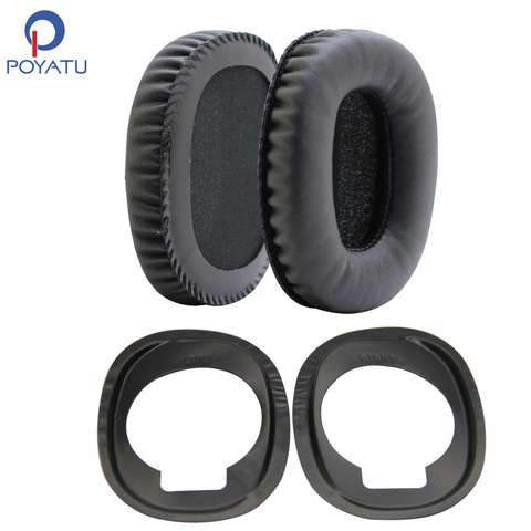 Earpads + Magnetic Inserts for Marshall Monitor Bluetooth Headphones Replacement Ear pads Cushions Earpad Metal Repair Parts ► Photo 1/6