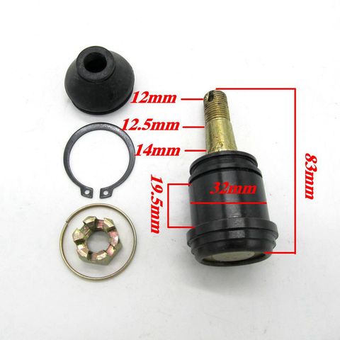 2xTie Rod Ball Joint Motorcycle ATV Quad Scooter Go Kart 50cc 250cc ► Photo 1/6