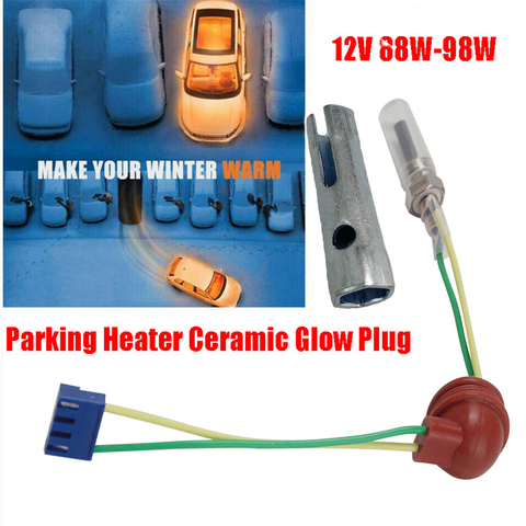 12V 88W-98W Parking Heater Ceramic Glow Plug For Auto Car Boat Truck For Auto Diesel Parking Heater Parts Ceramic Pin Glow Plug ► Photo 1/6