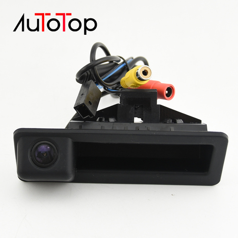 AUTOTOP Car Rear View Camera Reverse Parking Backup Trunk Handle Camera For BMW E60 E61 E70 E71 E72 E82 E88 E84 E90 E91 E92 E93 ► Photo 1/4