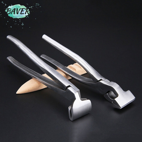 Baver Leather Craft pressurized edge glat tongs Wide Mouth adjustment Press Flatten fixed Plier Clamp handmade Tools ► Photo 1/6