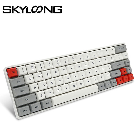 SKYLOONG SK68 PCB Mechanical keyboard Wireless Bluetooth Gaming Keyboard Hot Swappable ABS Keycaps Detachable Cable For Win/Mac ► Photo 1/6