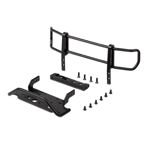 INJORA RC Car Metal Front Bumper for 1:10 RC Crawler Traxxas TRX4 G500 TRX6 G63 6X6 Upgrade Parts ► Photo 1/6