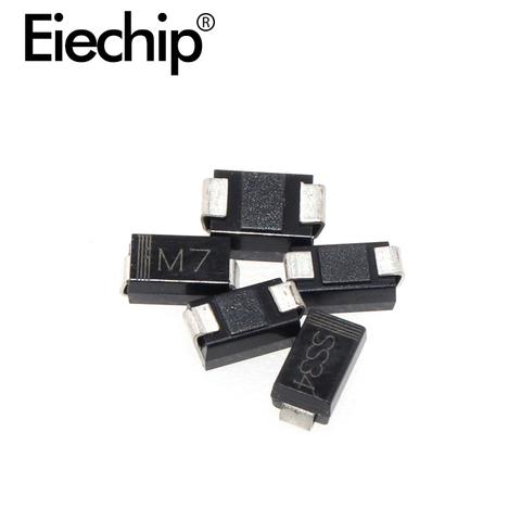 1N4001 1N4002 1N4004 1N4007 1N5819 1N5822 1N5824 SMD Rectifier diode SMA package for various PCB boards ► Photo 1/1