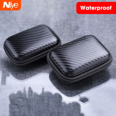 Mini Earphone Bags Protable Headphone Storage Bags Waterproof Earbuds Earphones Case USB Cable Carrying Hard Bag Box Accessories ► Photo 1/6