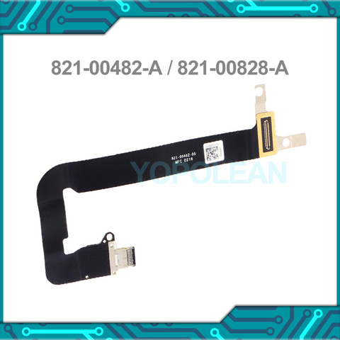 Original USB-C Connector Board DC IN Power Jack Cable 821-00828-A 821-00482-A For Macbook Retina 12