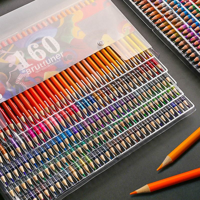 12/18/24/36/48 Colors Colored Pencils Set For Adults And Kids, Oil Based  Drawing Pencils For Sketch, Arts, Adult Coloring Books - Wooden Colored  Pencils - AliExpress