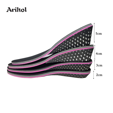 Memory Foam Height Increase Insole For Men Women Invisible Increased Lifting Inserts Shoe Lifts Elevator Insoles  (2 -5 cm) ► Photo 1/6