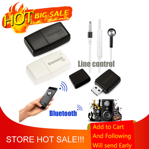 AUX Bluetooth Adapter 3.5mm Phone Audio Car Stereo Music Receiver